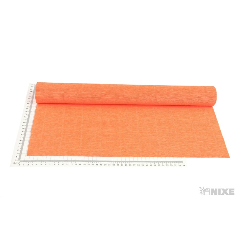 KREP 50cmx2,5m 180g*581 ORANŽOVÁ