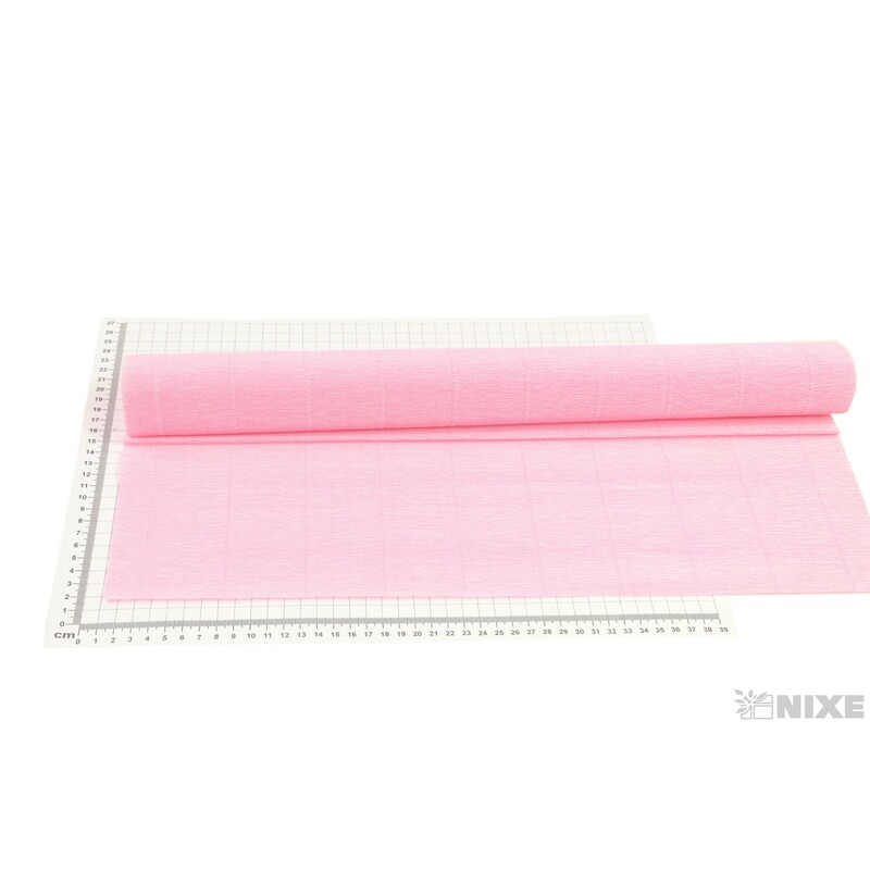 KREP 50cmx2,5m 180g*549 RŮŽOVÁ SV. V+