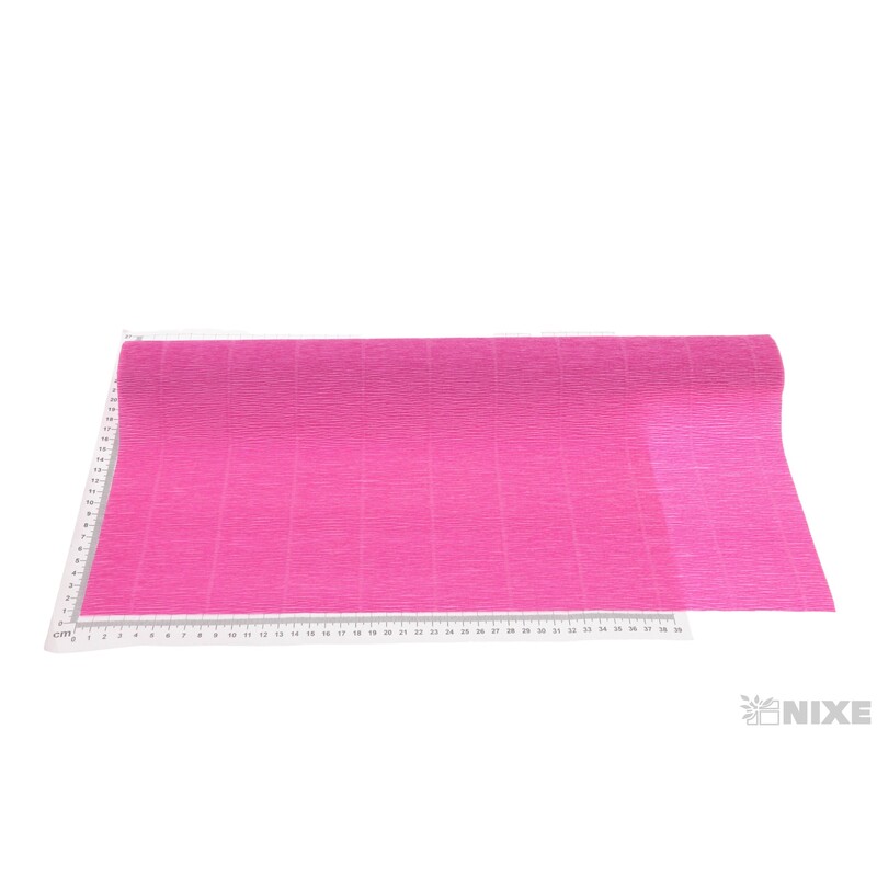 KREP 50cmx2,5m 180g*550 RŮŽOVÁ TM.