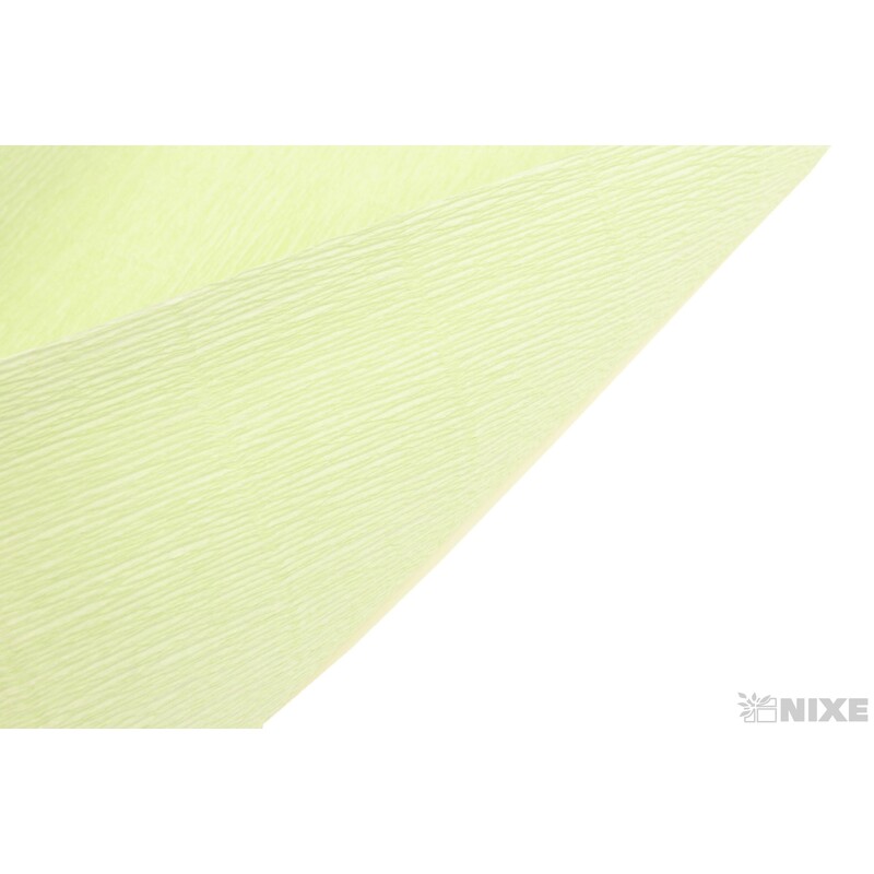 KREP 50cmx2,5m 180g*566 ZELENÁ BLEDÁ