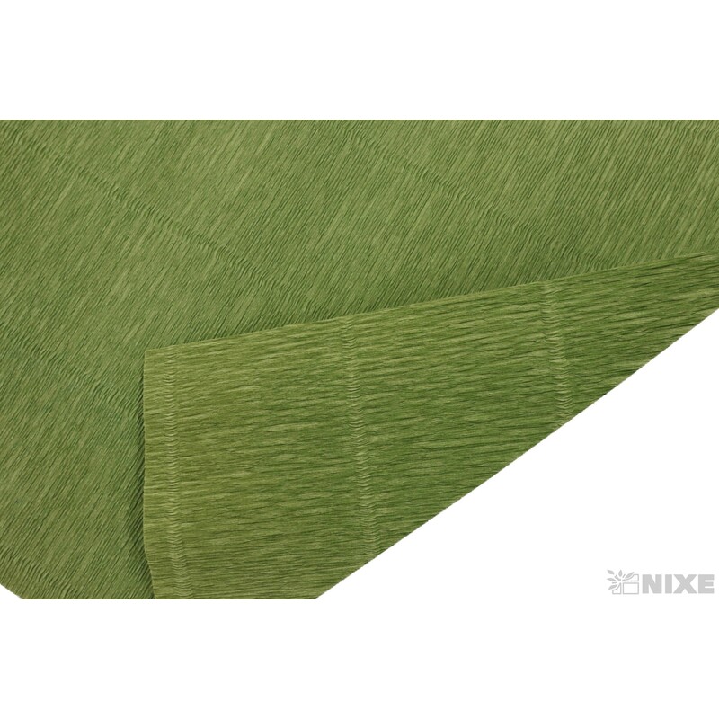 KREP 50cmx2,5m 180g*562 ZELENÁ OLIVOVÁ