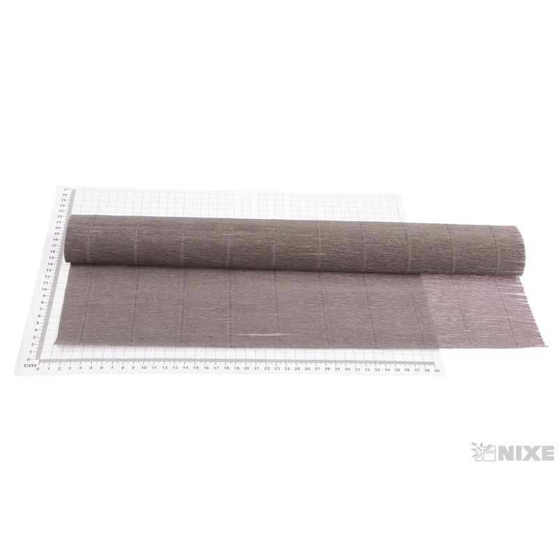 KREP 50cmx2,5m 180g*565 ZELENOČERNÁ V+