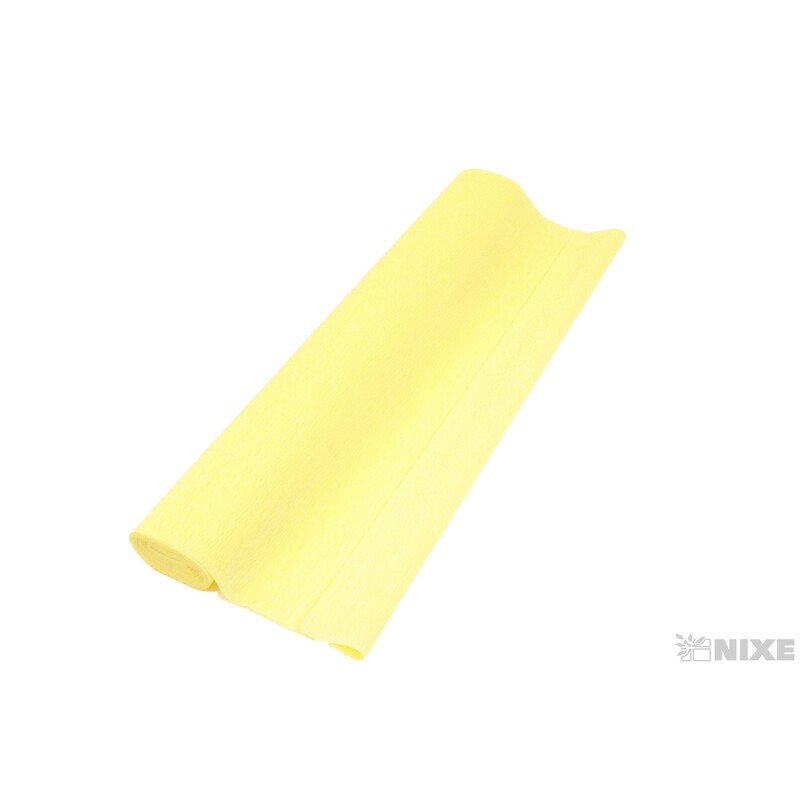 KREP 50cmx2,5m 180g*574 ŽLUTÁ SV.