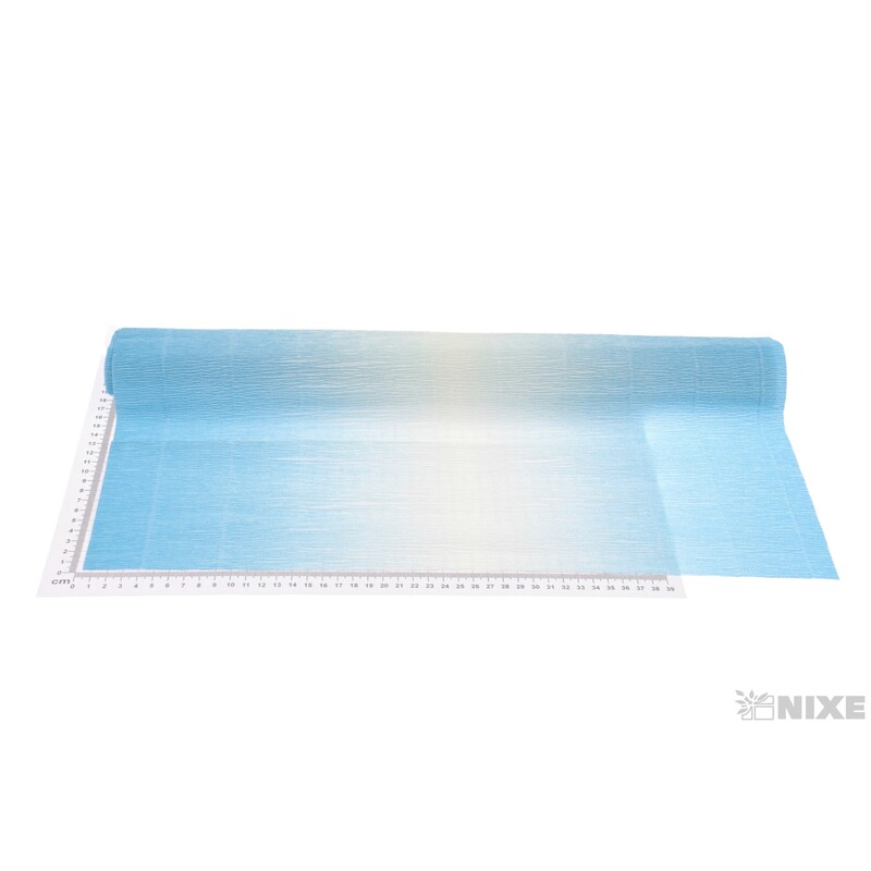 KREP DUHA 50cmx2,5m*600-2 MODRÁ