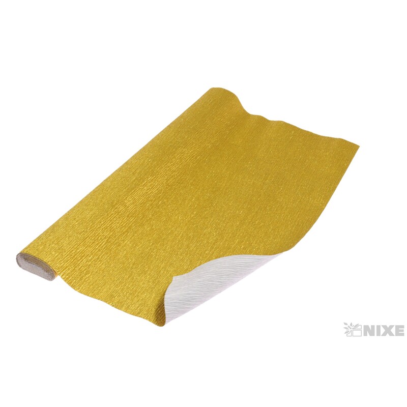 KREP METAL 50cmx2,5m*801 ZLATÁ