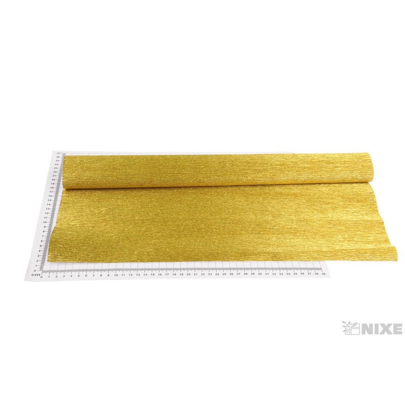 KREP METAL 50cmx2,5m*801 ZLATÁ