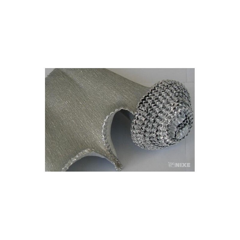 KREP VLNKA 25cmx2,5m METAL*802 STŘÍBRNÁ