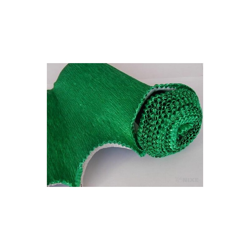 KREP VLNKA 25cmx2,5m METAL*804 ZELENÁ