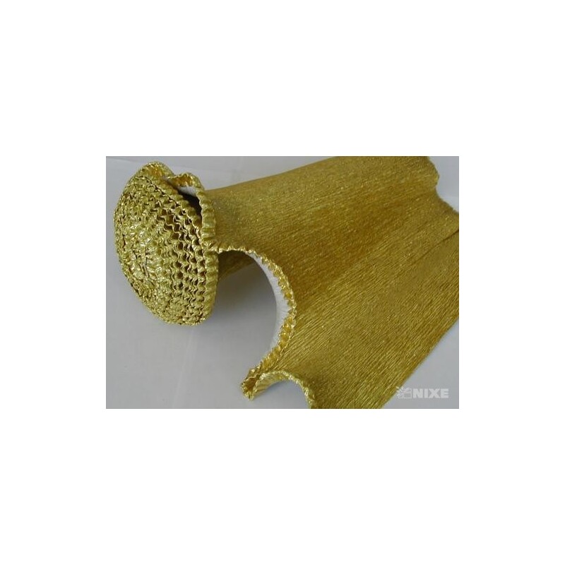 KREP VLNKA 25cmx2,5m METAL*801 ZLATÁ