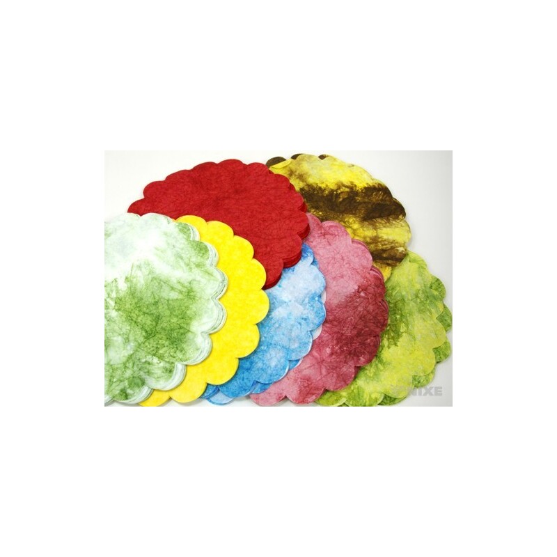 30cm BATIK RONDO*MIX BAREV