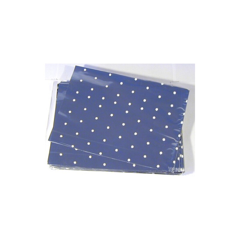 15x30cm HVĚZDIČKA M SÁČEK*STŘÍBRNÁ