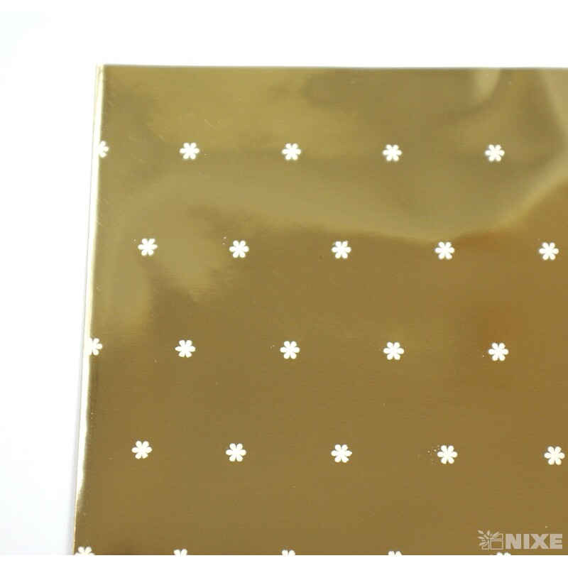 20x30cm HVĚZDIČKA B SÁČEK*ZLATÁ