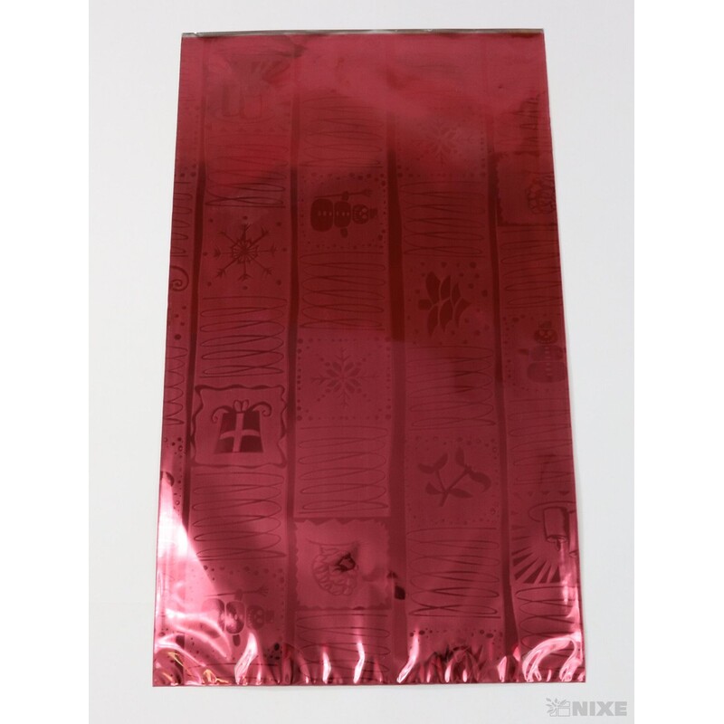 20x35cm ZIMA BT SÁČEK*ČERVENÁ