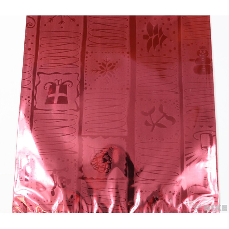 20x35cm ZIMA BT SÁČEK*ČERVENÁ