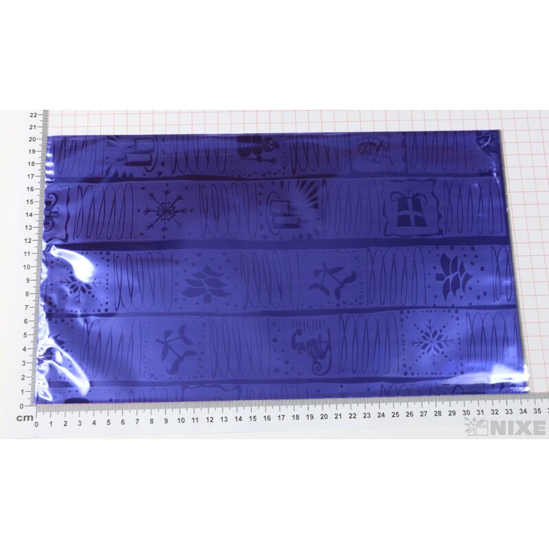 20x35cm ZIMA BT SÁČEK*MODRÁ