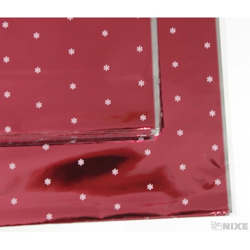 25x35cm HVĚZDIČKA B SÁČEK*ČERVENÁ