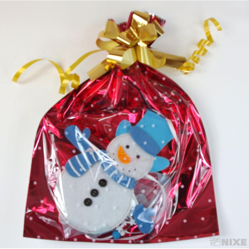 25x35cm HVĚZDIČKA B SÁČEK*ČERVENÁ