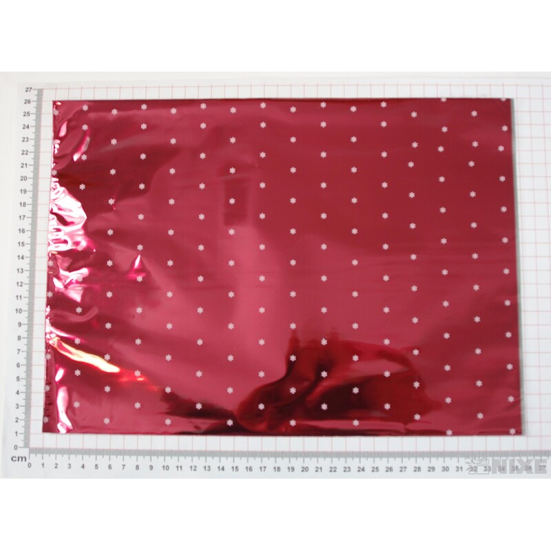 25x35cm HVĚZDIČKA B SÁČEK*ČERVENÁ