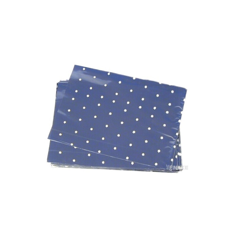 05x10cm HVĚZDIČKA M SÁČEK*STŘÍBRNÁ