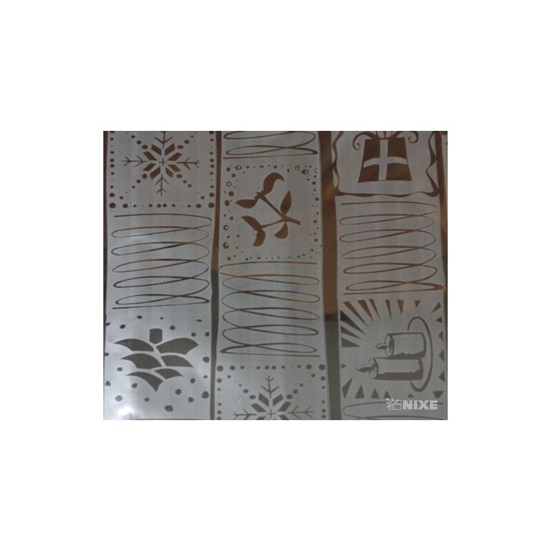 25x35cm ZIMA BT SÁČEK*STŘÍBRNÁ