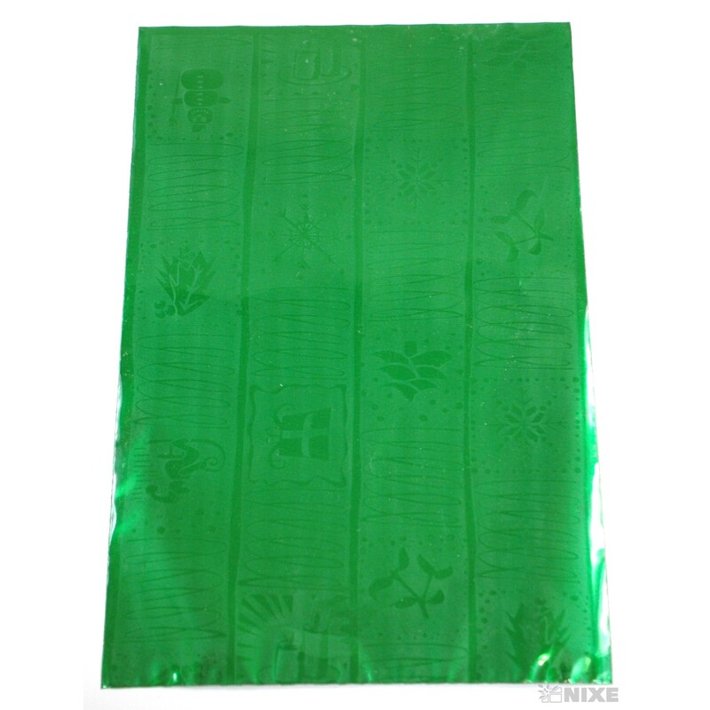 25x35cm ZIMA BT SÁČEK*ZELENÁ