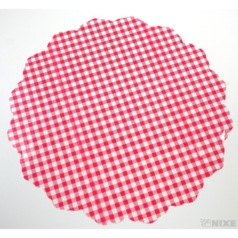 37cm KOSTKA T RONDO*ČERVENÁ V+