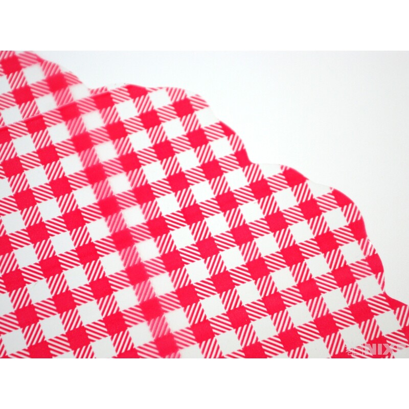 37cm KOSTKA T RONDO*ČERVENÁ V+