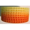 W085 STUHA 50mmx10m*ORANŽOVÁ+ŽLUTÁ 61148