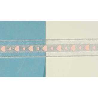 STUHA SRDÍČKA 15mmx25m*RŮŽOVÁ 330005