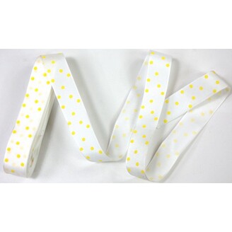 TAFT ST POLYE PUNTÍK 20mmx20m*ŽLUTÁ 210112