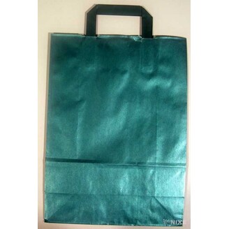 TC METALLIZZATI 27x37x12cm*ZELENÁ V+