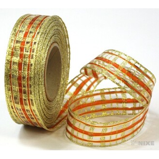 KOSTKA ACH-MONOFIL MTP DRÁT 25mmx25m*ORANŽOVÁ+ZLATÁ 343003