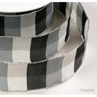 GROSSKARO 40mmx25m 3343*ČERNÁ+BÍLÁ V+