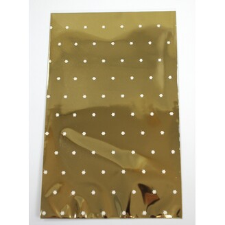 15x25cm HVĚZDIČKA B SÁČEK*ZLATÁ