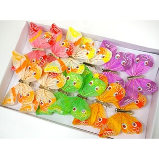 MOTÝL 18cm 12ks