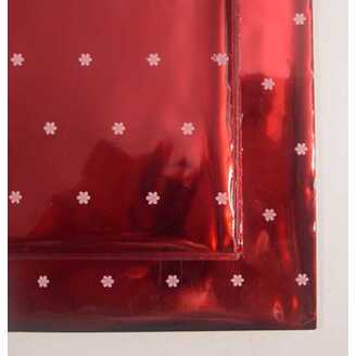 40x58cm HVĚZDIČKA B SÁČEK*ČERVENÁ