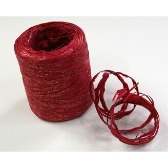 RAFIA SYNTHETIC LUXURY 100m*BORDOVÁ 11