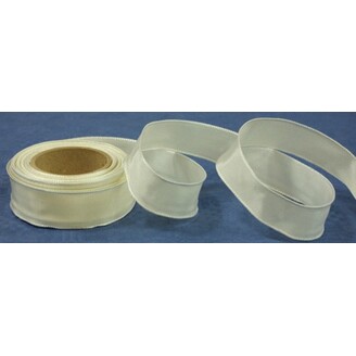 TAFTOVÁ STUHA ACETA S DR. 25mmx10m*SMETANOVÁ 271018