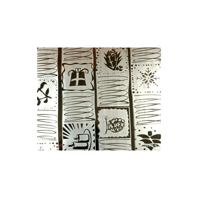 ROLE ZIMA 70cmx50m*STŘÍBRNÁ