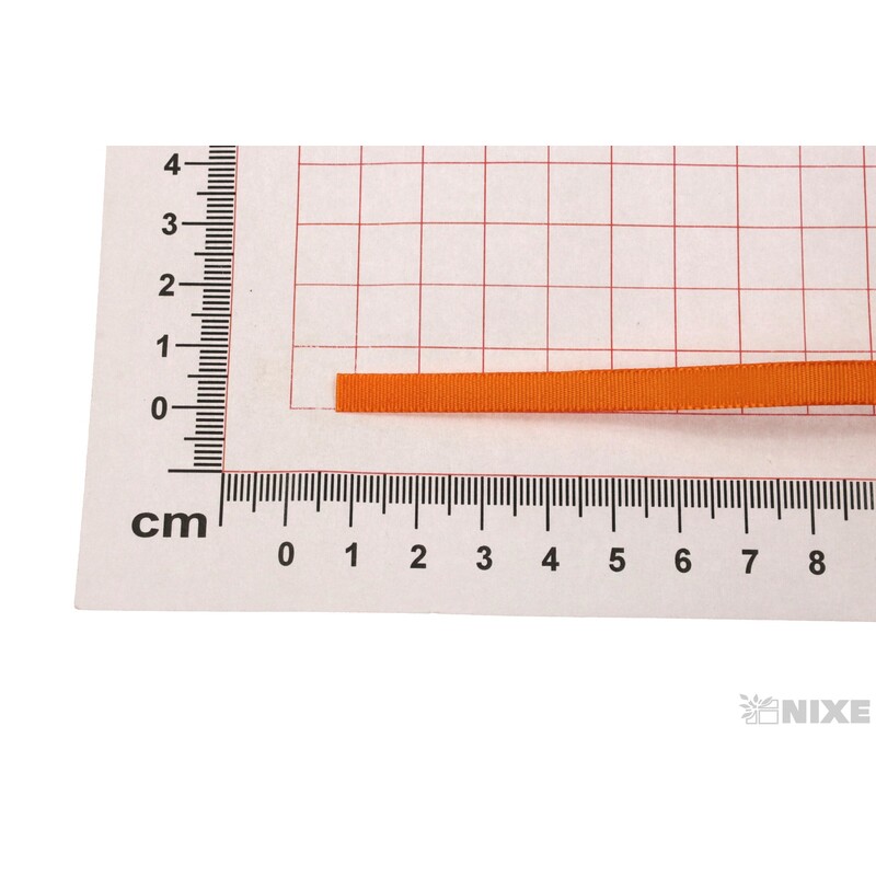 TAFT STUHA POLYE. 06mmx10m*ORANŽOVÁ 030617