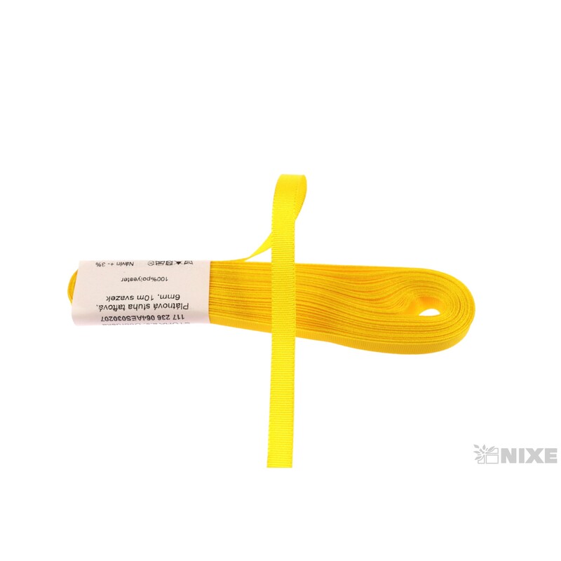 TAFT STUHA POLYE. 06mmx10m*ŽLUTÁ 103207