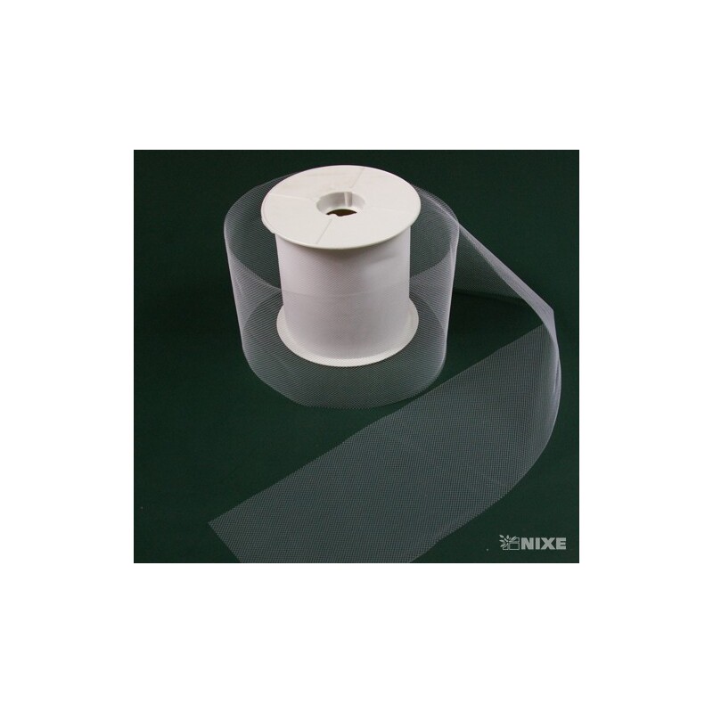 TULLE 1299 10cmx50m*BÍLÁ 001