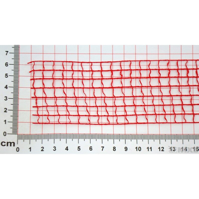 W023 STUHA 50mmx10m*ČERVENÁ C12