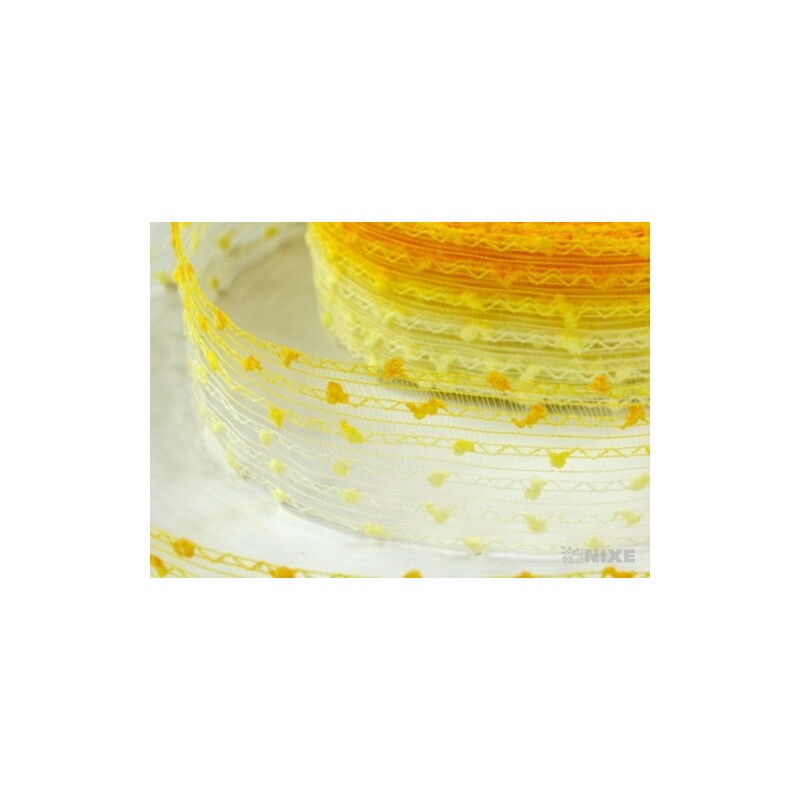 W088 STUHA 50mmx10m*ORANŽOVÁ+ŽLUTÁ SV. 61376