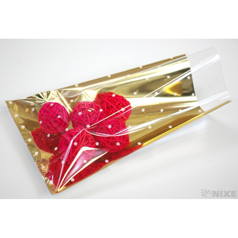 15x35cm HVĚZDIČKA B SÁČEK*ZLATÁ