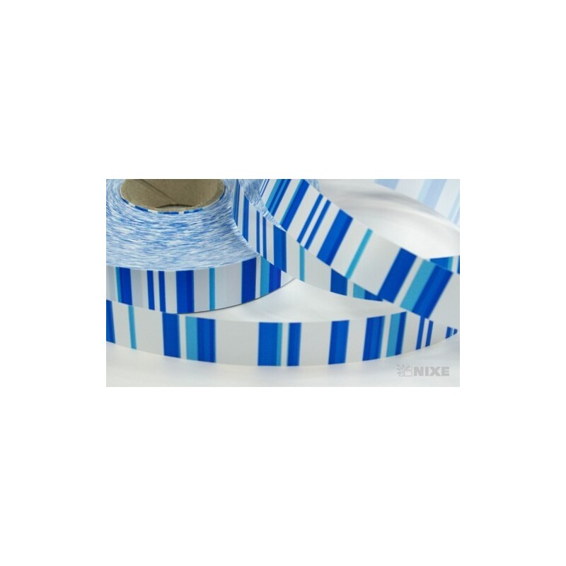PROUŽEK 19mmx100m*BÍLÁ+MODRÁ