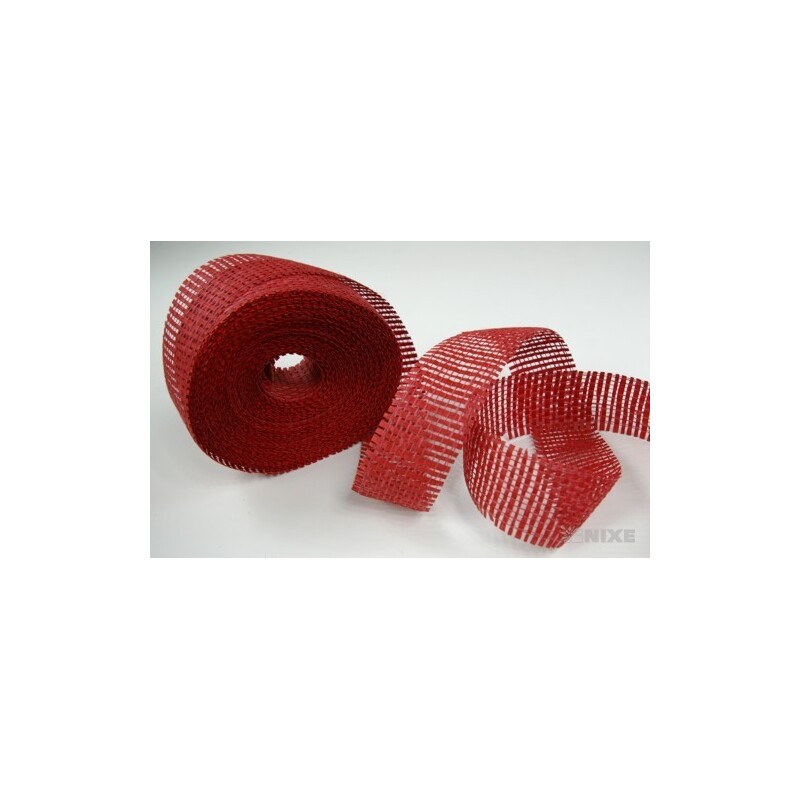 JUTA PAPERWEAVE 50mmx25m*ČERVENÁ 3500