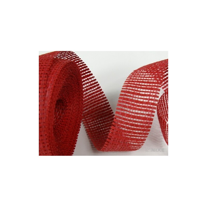 JUTA PAPERWEAVE 50mmx25m*ČERVENÁ 3500