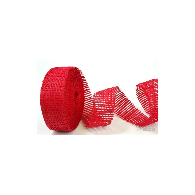 JUTA PAPERWEAVE 50mmx25m*ČERVENÁ SV. 3310