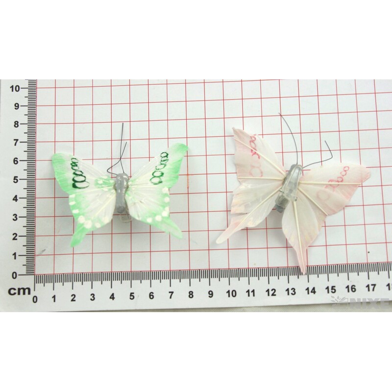 MOTÝL 7,6 cm*MIX BAREV